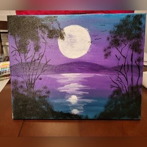 Acrylic paint on canvas